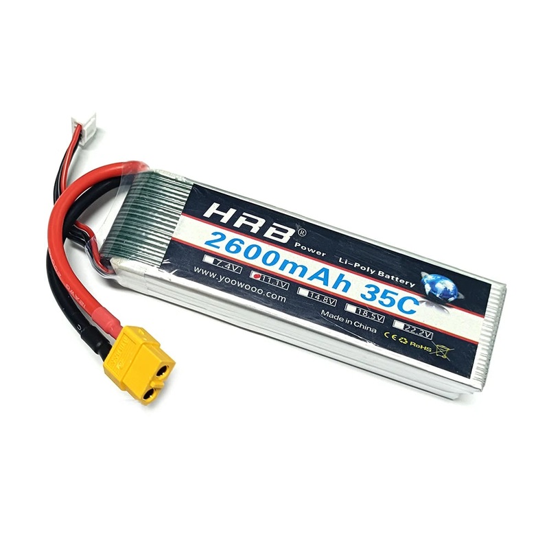 HRB 5S 18.5V Lipo Battery -1500mah 2200mah 2600mah 3000mah 3300mah 4000mah 5000mah 6000mah 10000mah 12000mah 22000mah RC Parts for FPV Drone Airplane Helicopter Toys 1300mah 90C XT60