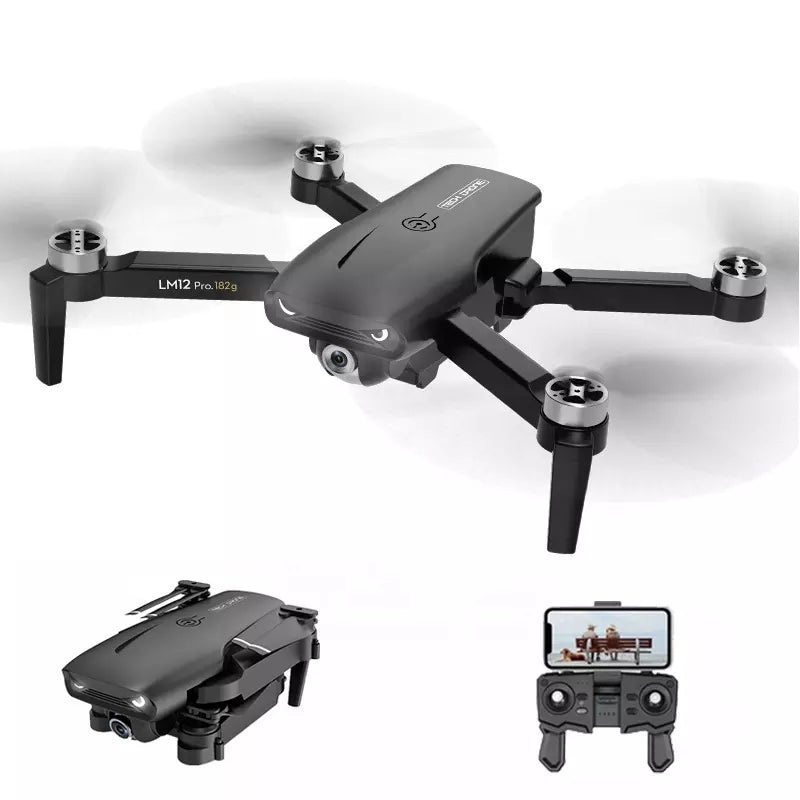 LM12 Drone - 8K HD Dual Camera Fpv Wifi 5g GPS Brushless Helicopter Professional obstacle avoidance rc dron