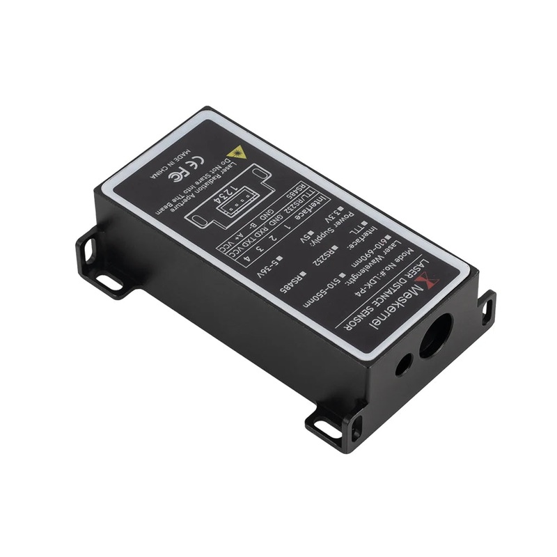 Meskernel LDK-P4-60 Industrial Laser Distance Measurement Sensor, Class II 620690nm, 12mm Accuracy, ip54, 3Hz 0.03-40-1-2mm