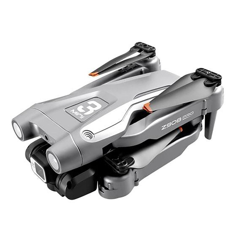 QJ New MINI4 Drone - Dual Camera 2.4GHz WIFI FPV Obstacle Avoidance Fixed Height Four Axis Folding Remote Control Helicopter Toy Black-1080P-Bag-1B