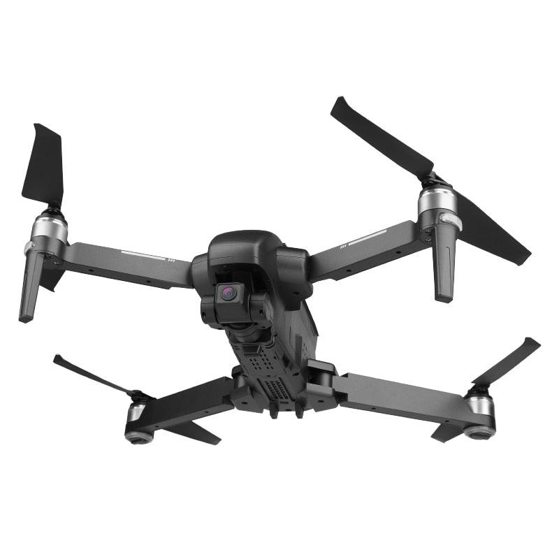 XK Q868 Drone - GPS Foldable RC Quadcopter with 2-Axis Coreless Gimbal 90 Adjustable Wide Angle Camera Brushless motor RC Drone Professional Camera Drone 1 BATTERY