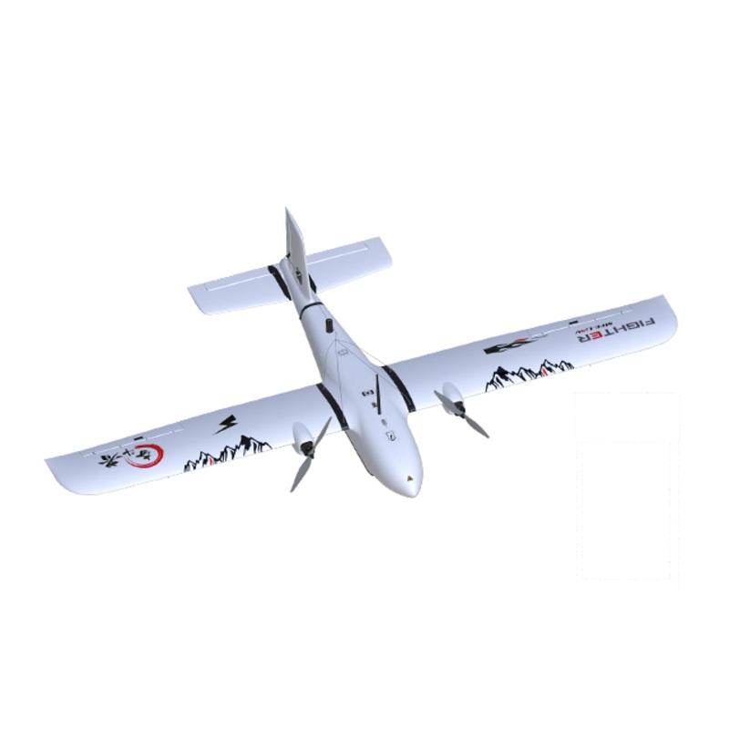 Makeflyeasy Fighter Hand Version - 2430mm Wingspan 1.5KG Payload 250KM Range Fixed Wing Aircraft EPO Portable Aerial Survey RC Airplane KIT KIT Version