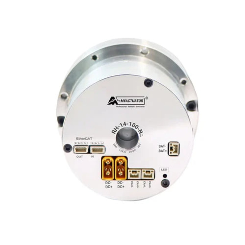 MyActuator RH-14 Hollow Harmonic Motor 48V, 11Nm Rated Torque, 28Nm Peak, CAN BUS & EtherCAT, Dual 17-Bit Encoder for Robotic Arm