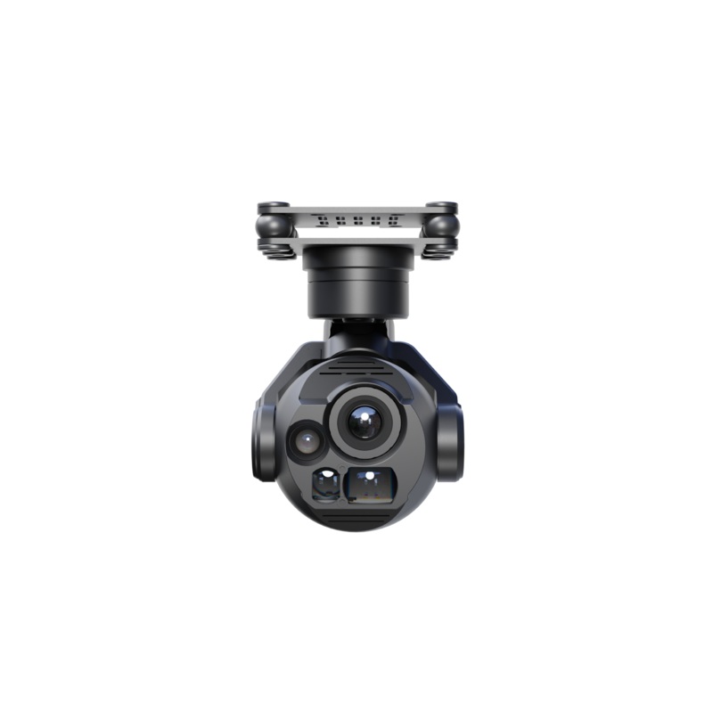 3-Axis PTZ Gimbal Camera-30X Digital Zoom and Thermal Dual Sensors and Laser