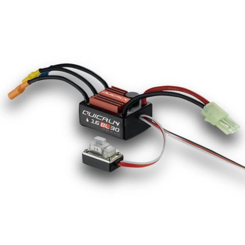 Hobbywing QuicRun 16BL30 30A Brushless ESC For 1/16 On-road / Off-road / Buggy /Monster RC Car T plug