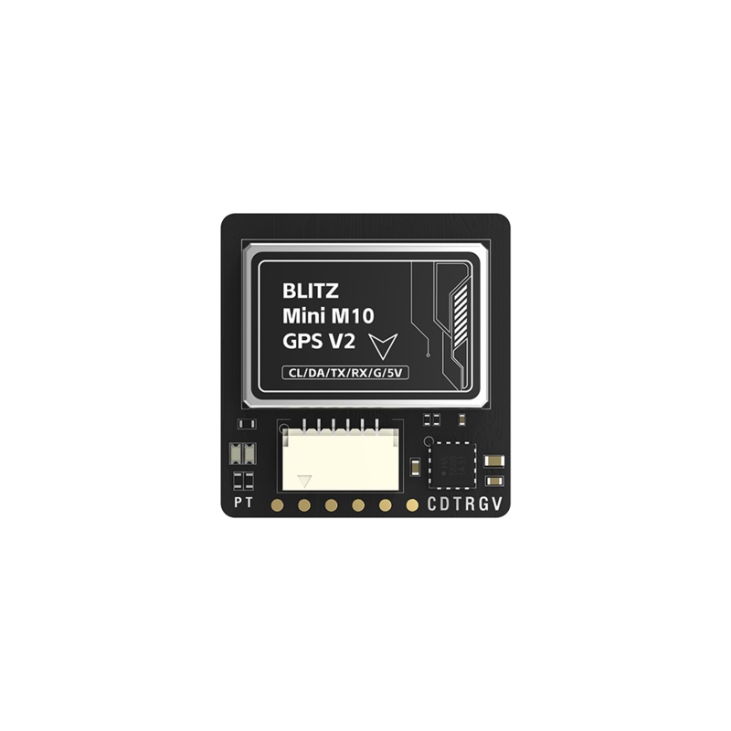 iFlight BLITZ M10 GPS V2 GPS Module w/ QMC5883L Compass, 10Hz, 3.3-5.5V, Mini/25mm
