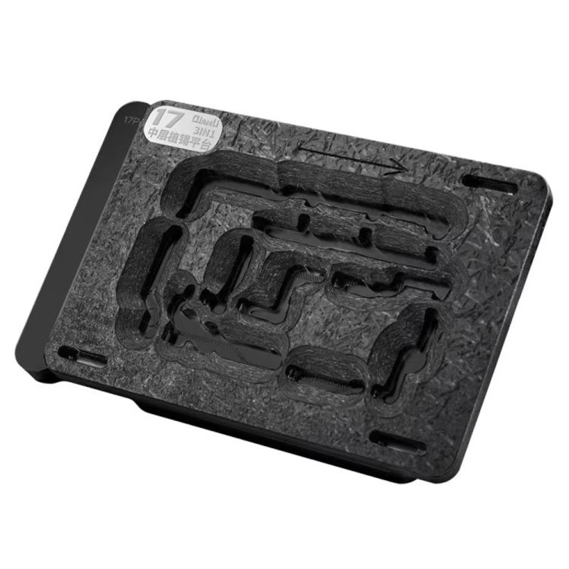 Qianli 3 in 1 Magnetic Middle Frame Reballing Platform for iPhone 17 / 17 Pro / 17Pro Max