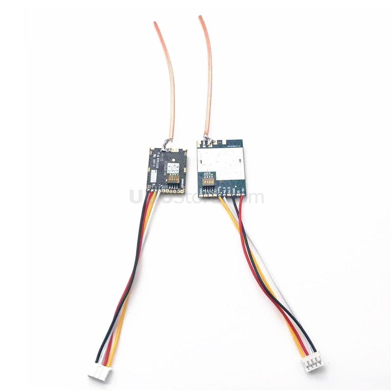 1.2G 8CH 700mW AV Analogue Siginal Transmission FPV System Transmitter Receiver Combo With Antenna For RC FPV Airplane Single Transmitter