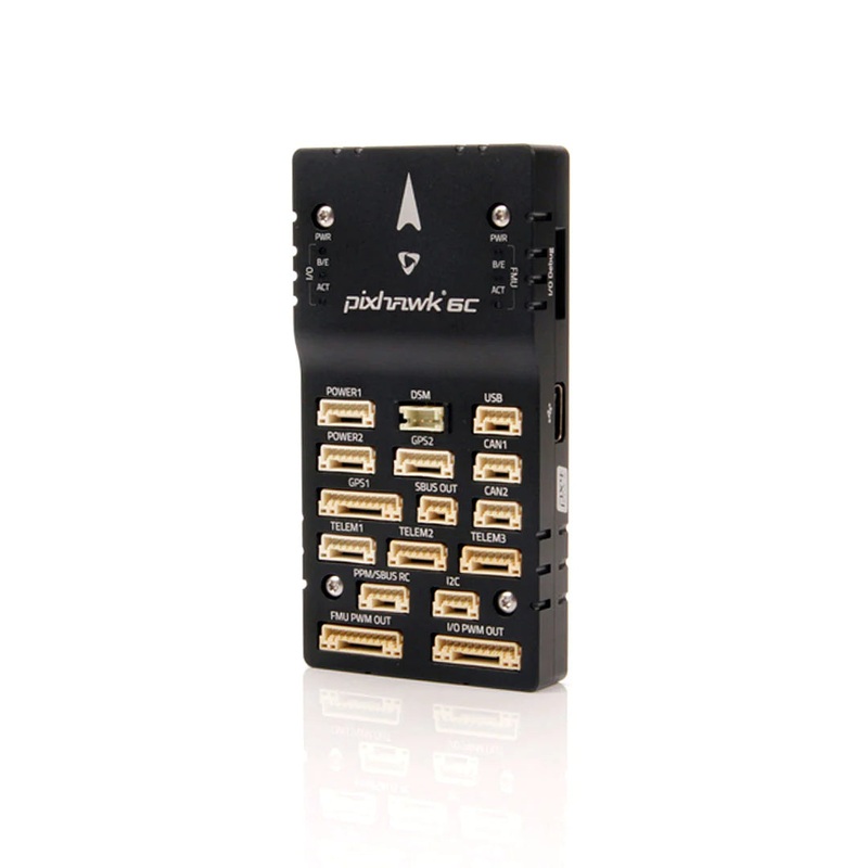 Holybro Pixhawk 6C Autopilot Flight Controller - (Aluminum / Plastic Case) PM02 PM07 P06 Power Module With M8N M9N M10 GPS for RC Multirotor Airplane Drone Pixhawk 6C Aluminum