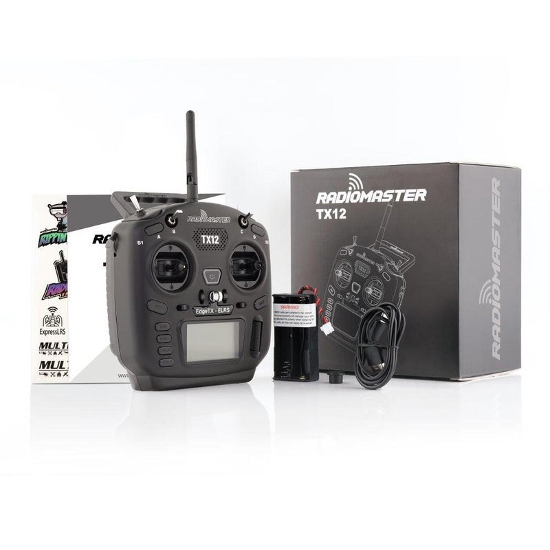 RadioMaster TX12 MKII 16CH ELRS CC2500 Hall Gimbals Radio Transmitter Support OPENTX EDGETX MKII ELRS M1