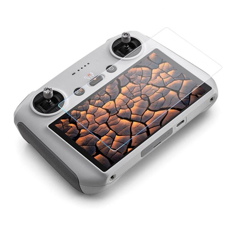 9H Tempered Glass Film for DJI MINI 3 Pro / MINI 3 Drone RC Remote Controller Screen Anti-Scratch Anti-rupture HD Film Cover 1 set