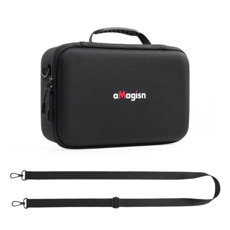 For DJI Flip Drone aMagisn Storage Case Shoulder Bag Compatible with RC 2 or RC-N3 Remote Controller(Black)