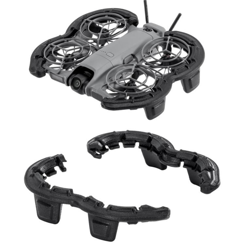 For DJI Neo 2 STARTRC Light Anti-Sink Floating Propeller Guard Bumper (Black)