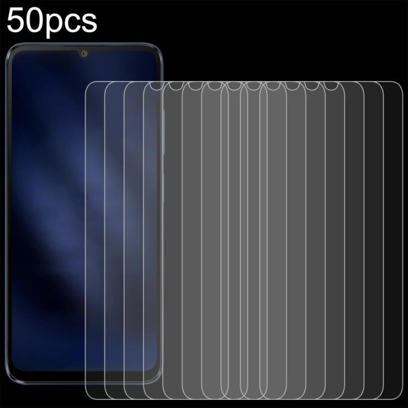 For Lava Bold N1 5G 50pcs 0.26mm 9H 2.5D Tempered Glass Film