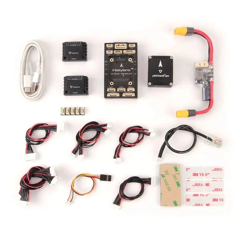 Holybro Pixhawk 6X Autopilot H753 Flight Controller Module Standard Base / Mini Base PM02D M9N M10 GPS RC Multirotor Airplanes Mini Set M9N GPS