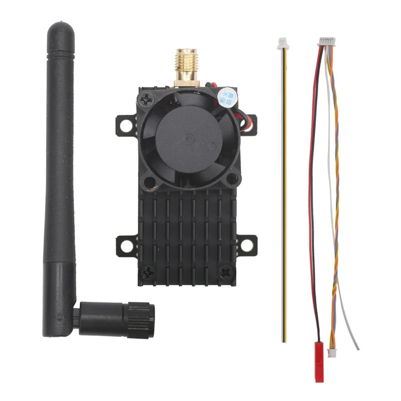 RXCRC 5.8GHz 1W/1.6W/2W FPV VTX - Wireless Image Video Transmitter 5.8G 48CH 1000/1600/2000mW 2-6S For Long Range RC Airplane FPV Drone 5.8G 1W VTX