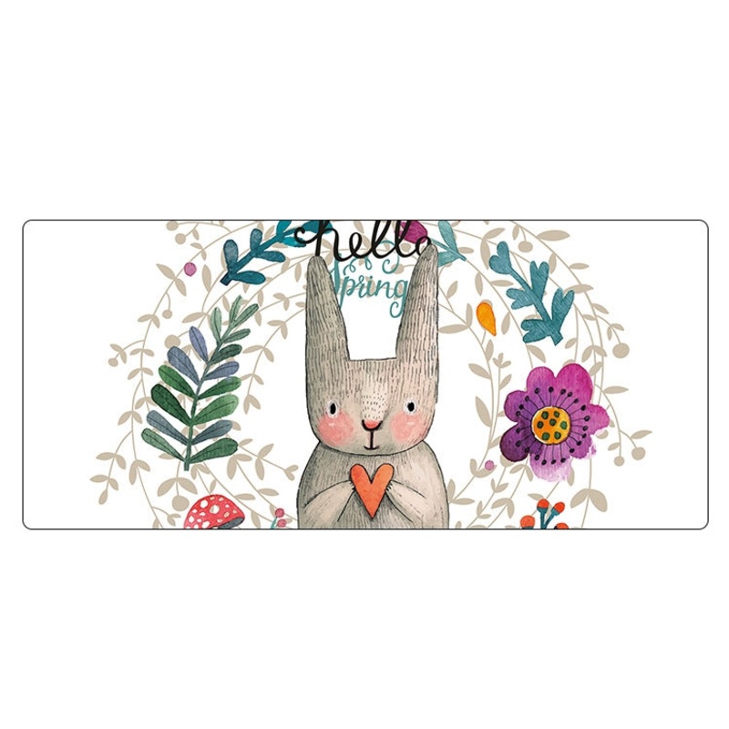 Cute Cartoon Non-Slip Desk Mat, Size: 400 x 900 x 2mm Seaming(005)