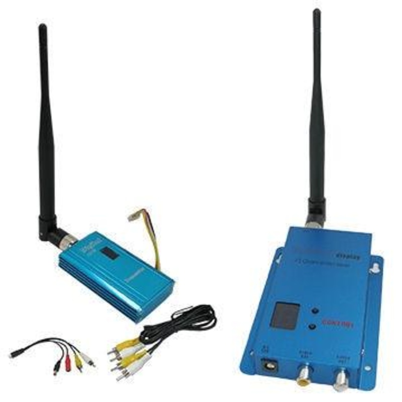 FPV Transmitter Receive Kit - 1.5GHz 1.5G 1500mW Long Range Video Transmitter Receive Kit 3000m 1.5g Mini Wireless Transmitter Long range system