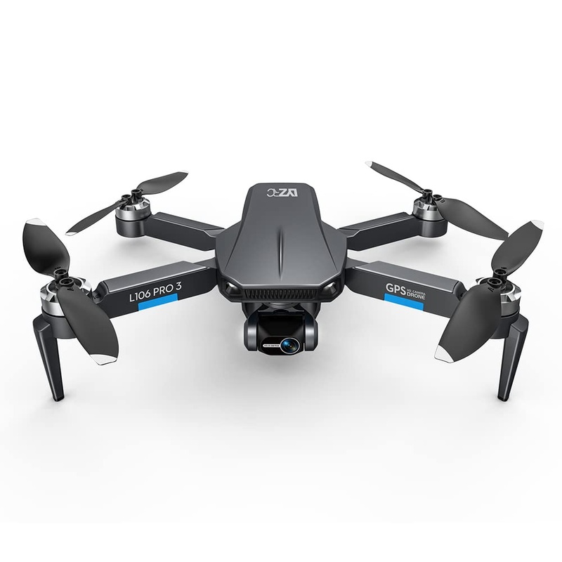 L106 Drone - 3 Axis Gimbal Camera Professional 8K HD GPS 5G FPV 3Kilometers 25 Minutes Brushless RC Quadcopter Toys Professional Camera Drone 4K 1B Foam Box