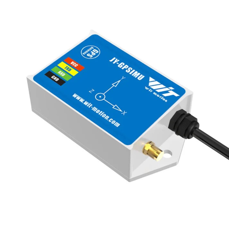 WitMotion WTGAHRS1/2 10-Axis GPS-IMU Accelerometer Gyroscope Magnetometer Barometer AHRS, 0.2200 Hz, UART/IC, BDS+GPS Navigation