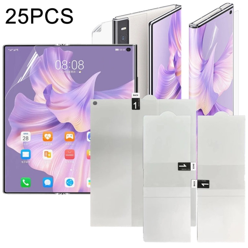 25 PCS 3 PCS / Set Full Screen Protector Explosion-proof Hydrogel Film For Huawei Mate Xs 2