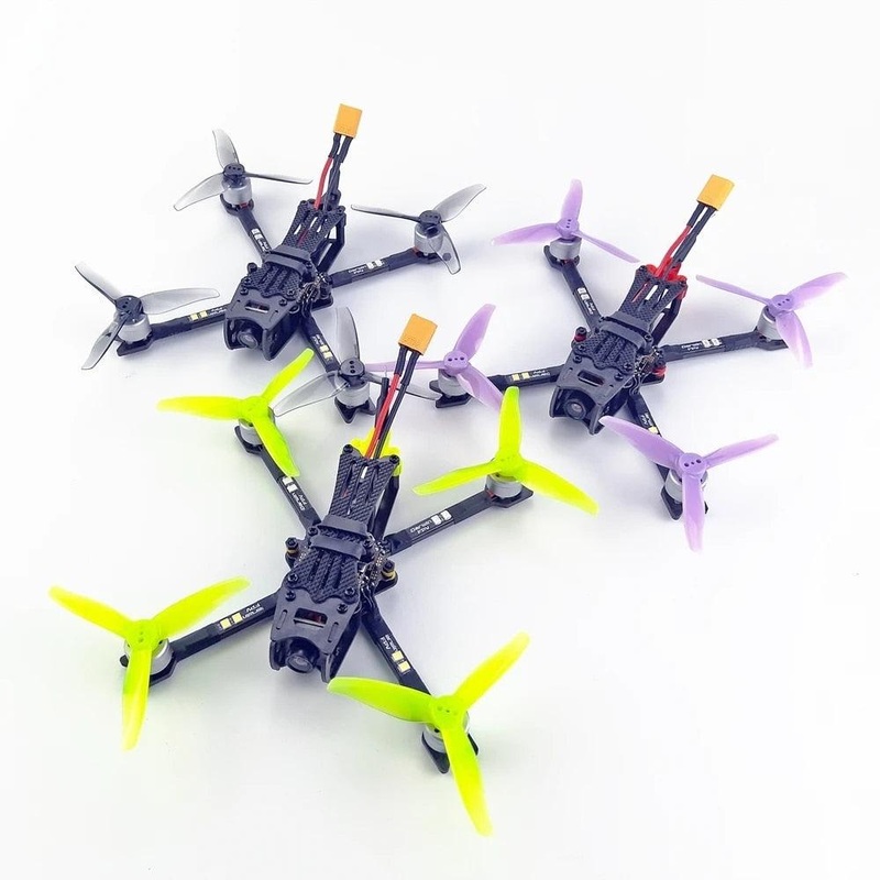 DarwinFPV Baby Ape Pro FPV Drone - 142mm 3 Inch F4 OSD 15A AIO BLHeli_S Dshot600 40CH 200mW 700TVL Flight Control Quadcopters Baby Ape Yellow