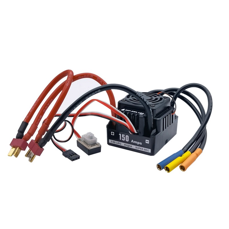 HOBBYWING waterproof 150A WP-8BL 150 RTR Brushless Sensorless ESC - Speed Controller For 1/8RC Cars Touring Car Truggy Buggy T Plug