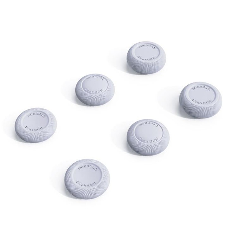 MOBAPAD G20 6pcs/Set Anti-Slip Joystick Caps For Pro2-HD / Huben 2/ Chitu / N1-HD(Grey)