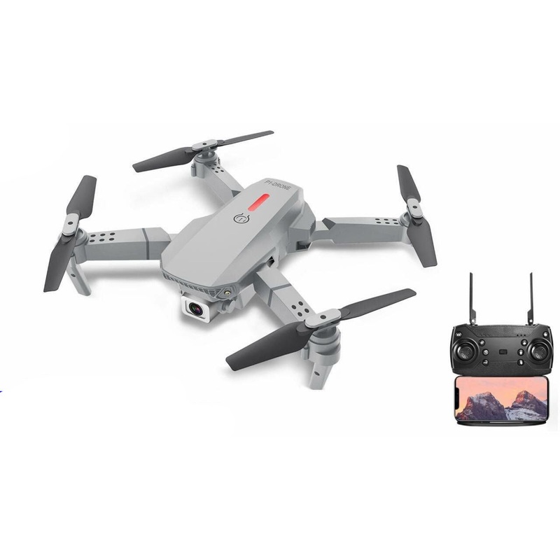 P1 Pro Drone - Wide Angle HD 4K 1080P Camera Height Hold RC Foldable Quadcopter Dron Gift Toy Black-Single C-4K-1B