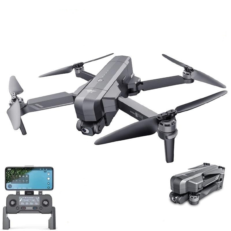 SJRC F11 / F11S Pro Drone - With 4K HD Camera 3KM WIFI GPS EIS 2-axis Anti-Shake Gimbal FPV Brushless Quadcopter Professional RC Dron Professional Camera Drone F11S 4K 1B Foam Box