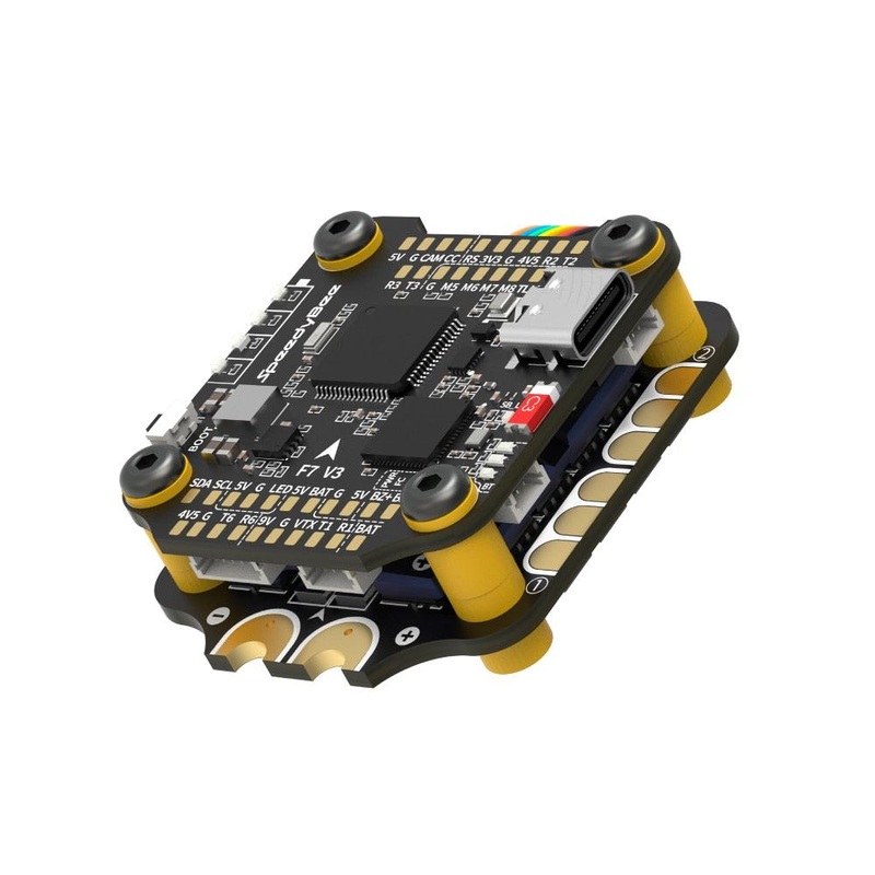 SpeedyBee F7 V3 BL32 50A 30x30 Stack iNAV Betaflight Emuflight Wireless Firmware Flasher Black Data Analyze Speedybee Stack V3