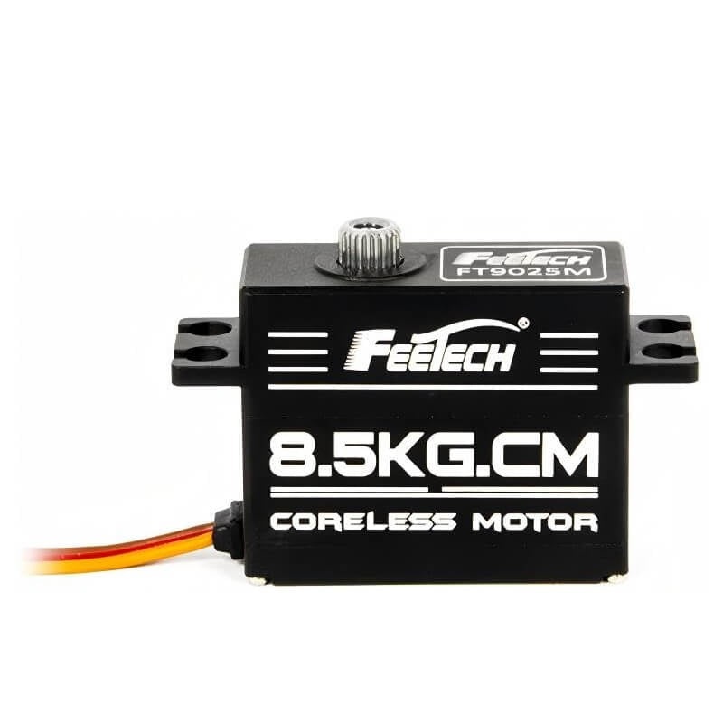 FEETECH FT9025M Servo Motor, 4.86V Coreless, Metal Gear, 8.5kg.cm @6V, 0.133sec/60, 180 PWM Control