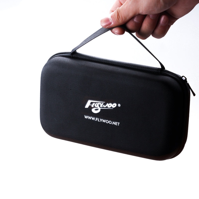 Flywoo Tool Bag EVA Hard Case 210*130*35mm, Water-Resistant Storage with Mesh Pocket & Zipper Net