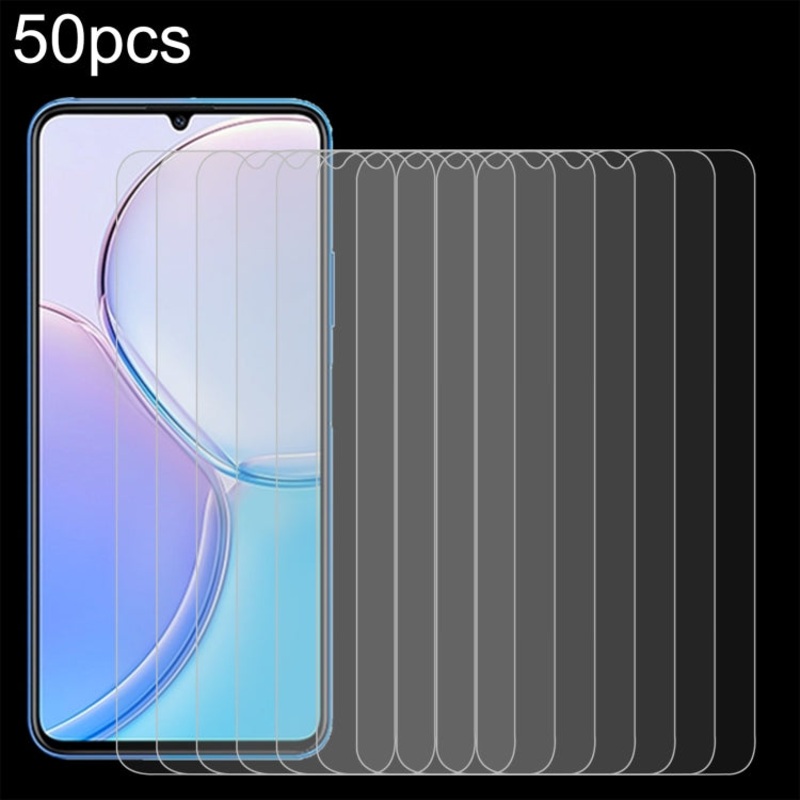 For Wiko Hi Enjoy 60s 50pcs 0.26mm 9H 2.5D Tempered Glass Film