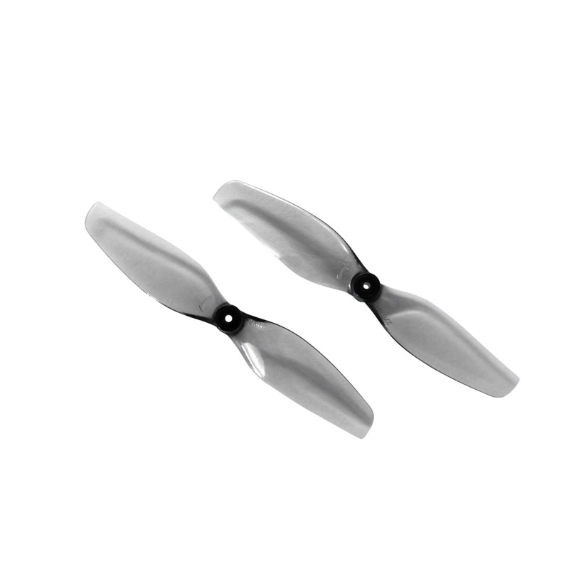 HQProp Ultralight Whoop Propeller 2x0.8 (51mm) Grey (2CW+2CCW) PC, 1mm Shaft - 4-Pack