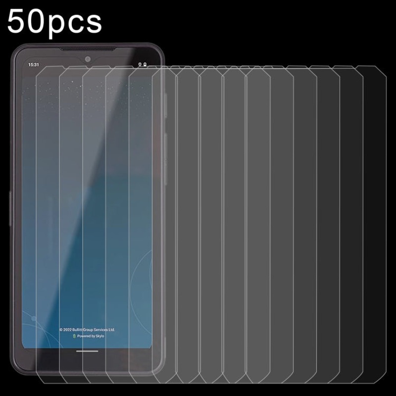 For CAT S75 50pcs 0.26mm 9H 2.5D Tempered Glass Film