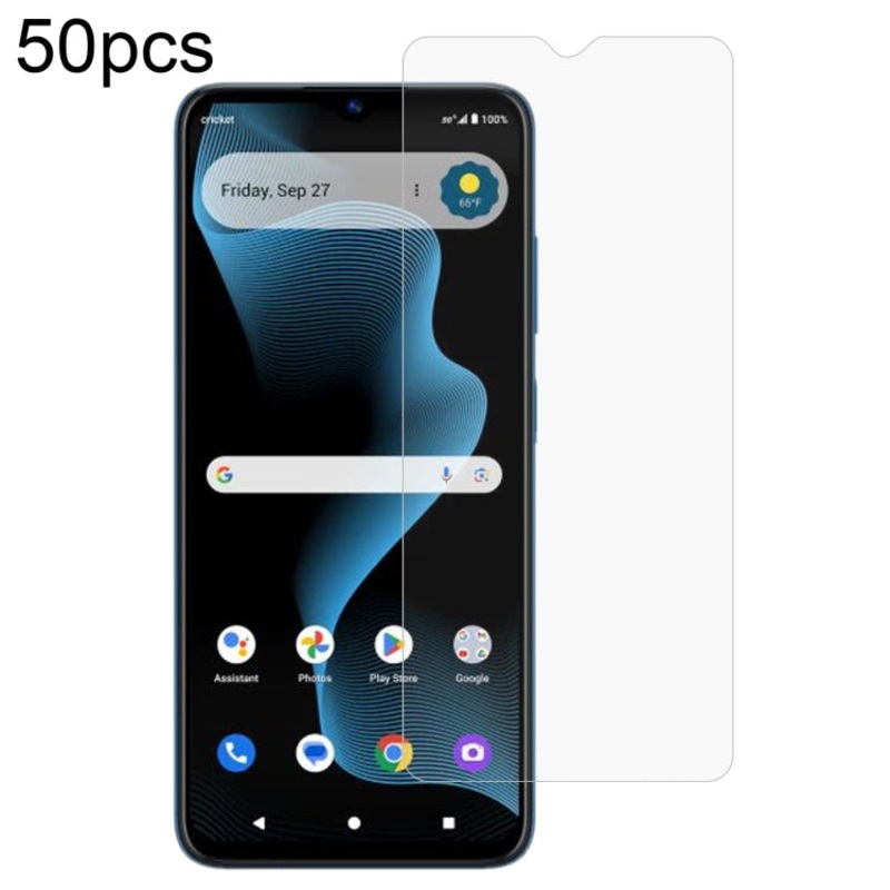 For Cricket Magic 2 5G 50pcs 0.26mm 9H 2.5D Tempered Glass Film