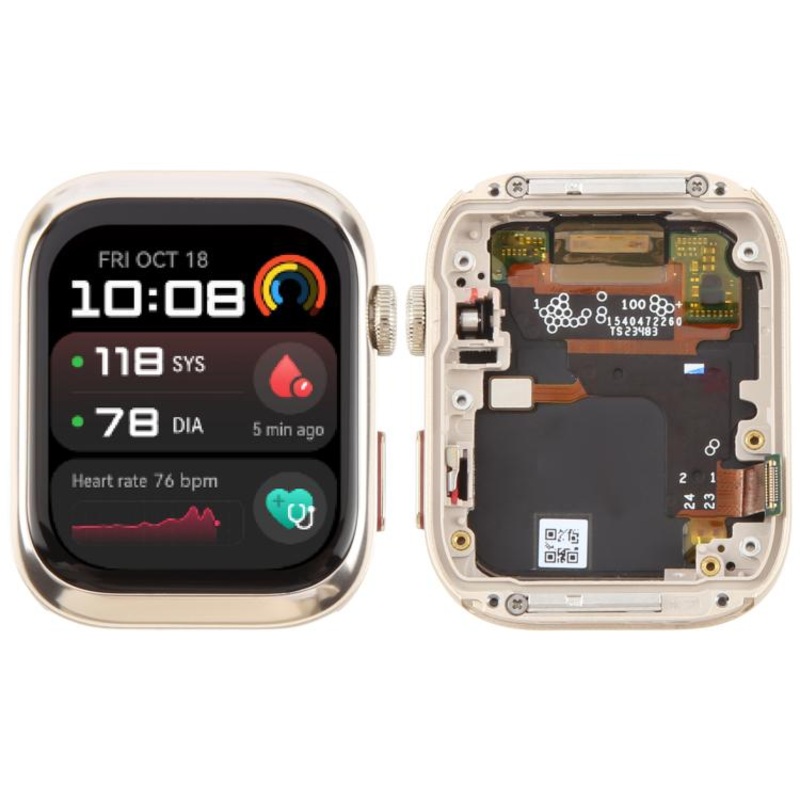 For Huawei Watch D2 Original LCD Screen Digitizer Full Assembly With Frame(Gold)