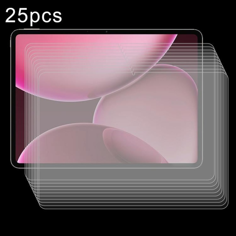 For OPPO Pad 4 Pro / OnePlus Pad 3 Global 25pcs 9H 0.3mm Explosion-proof Tempered Glass Film