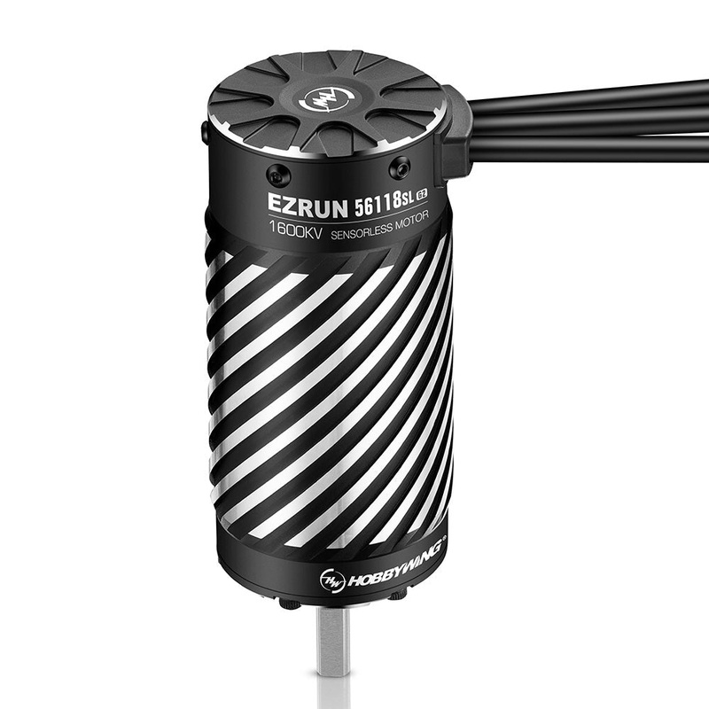 Hobbywing EZRUN MAX 56118SL G2 RC Car Motor 1600KV 6-12S for 1/7 1/8 Extreme Speed