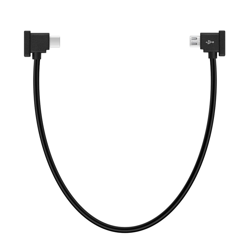 OTG Data Cable for DJI Mavic 2/Mini/SE/Pro/Air/Spark Drone Remote Control to Phone Tablet Micro USB Type-C IOS Connector Line 15cm Type C