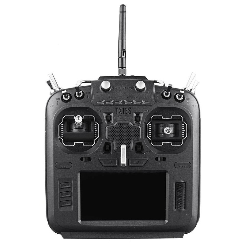 RadioKing TX18S/Lite Transmitter - Hall Sensor Gimbals 2.4G 16CH Multi-protocol RF System OpenTX Transmitter for RC FPV Drone TX18S Lite Mode2