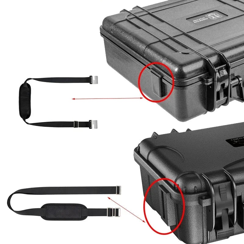 Shoulder Strap Belt Adjustable Black for DJI Hard Storage Case Mini 3/Pro/Avata/FPV/Air 2S/Mini 2/Mavic 3 BEEROTOR Shoulder Strap 1
