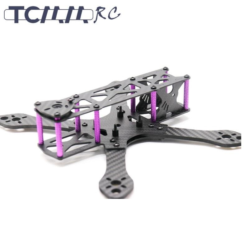 5-Inch FPV Drone Frame Kit - Martian 215 Wheelbase 215mm 4mm Arm Carbon Fiber For RC Drone FPV Racing Frame Kit