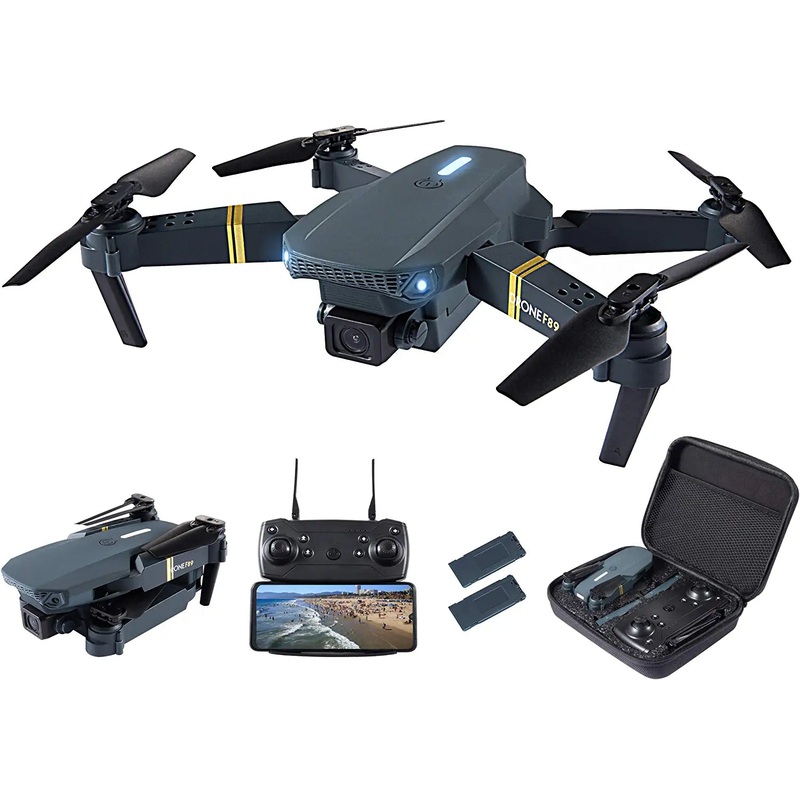 CHUBORY F89 Drone - Super Endurance Foldable Quadcopter Drone for Beginners 40+ mins Flight Time,Wi-Fi FPV Drone with 120Wide-Angle 1080P HD Camera,Optical Flow Positioning,Follow me,Dual Cameras Switch