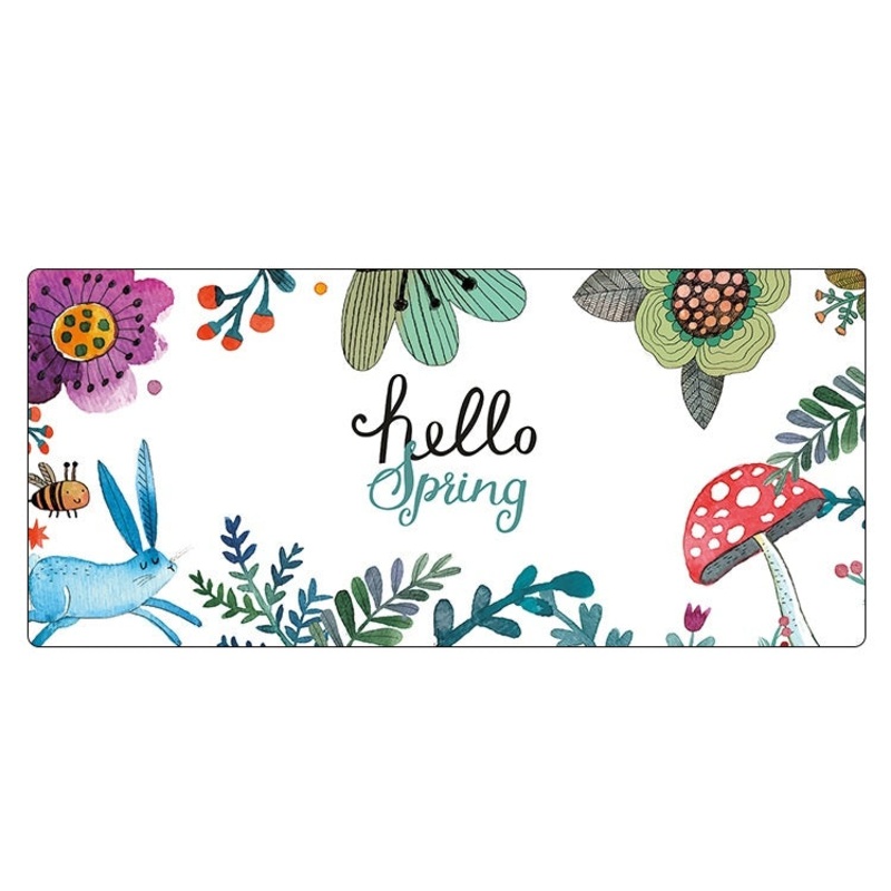 Cute Cartoon Non-Slip Desk Mat, Size: 400 x 900 x 2mm Seaming(004)