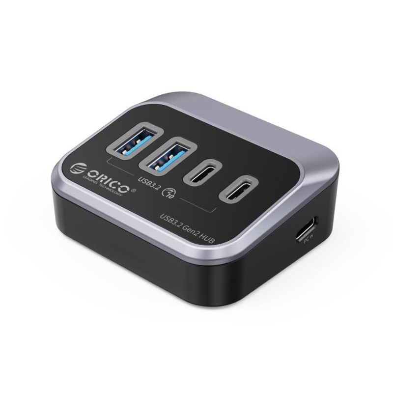 ORICO M32A2C-G2 4 in 1 Type-C to Dual Type-C and Dual USB3.2 Docking Hub(Black)
