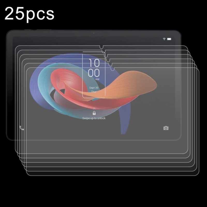 For TCL Tab 10 Gen 2 10.4 inch 25pcs 9H 0.3mm Explosion-proof Tempered Glass Film