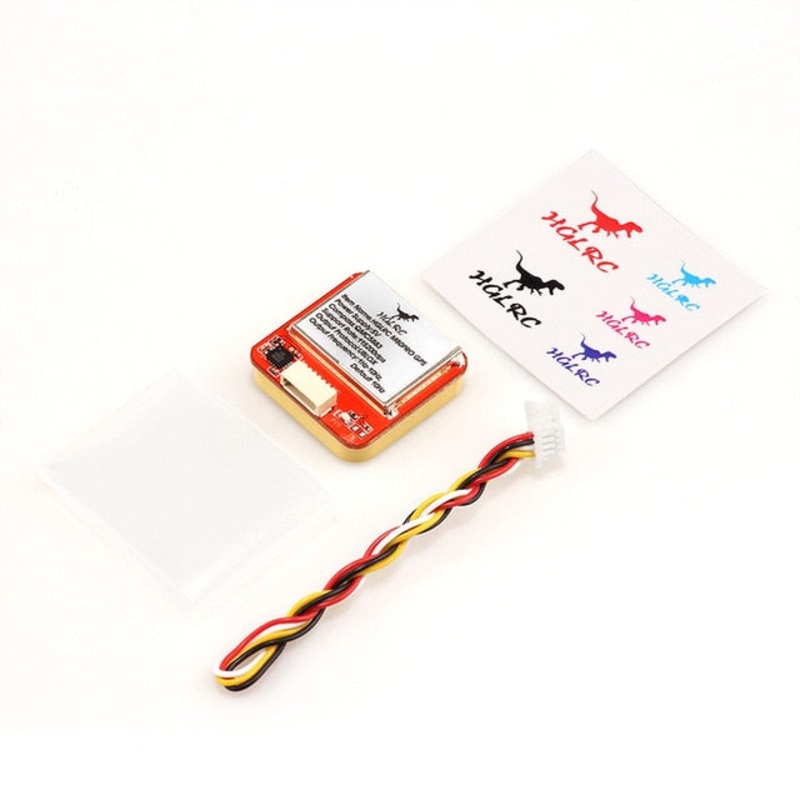 HGLRC M80 PRO M80PRO GPS GLONASS GALILEO - QZSS SBAS BDS QMC5883 Compass 5V Power 25mm x 25mm x 8.3mm For FPV Drones Fixed-wing 1PC M80PRO GPS
