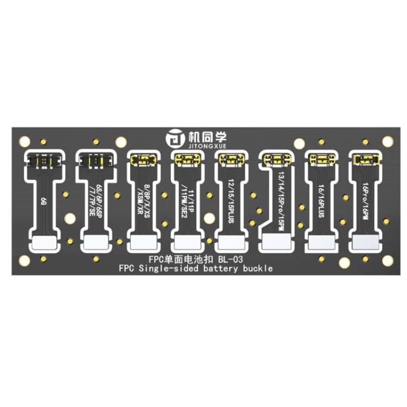 JTX BL-03 Power Cable Battery Soft FPC Connector Supports iPhone 6 to 16 Series